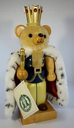 Teddy Bear King<br>1999 Club Piece Nutcracker